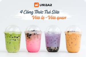 Tổng hợp 4 công thức trà sữa vừa lạ - vừa quen