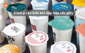 3 lưu ý cần biết khi dập nắp cốc giấy