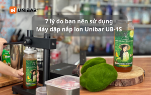 7 lý do bạn nên sử dụng Máy dập nắp lon Unibar UB-1S