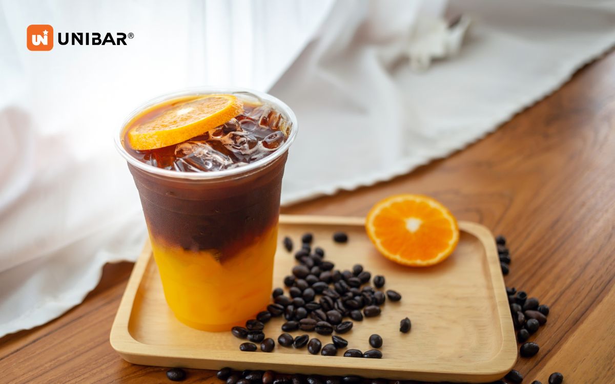 Công thức Americano Cam