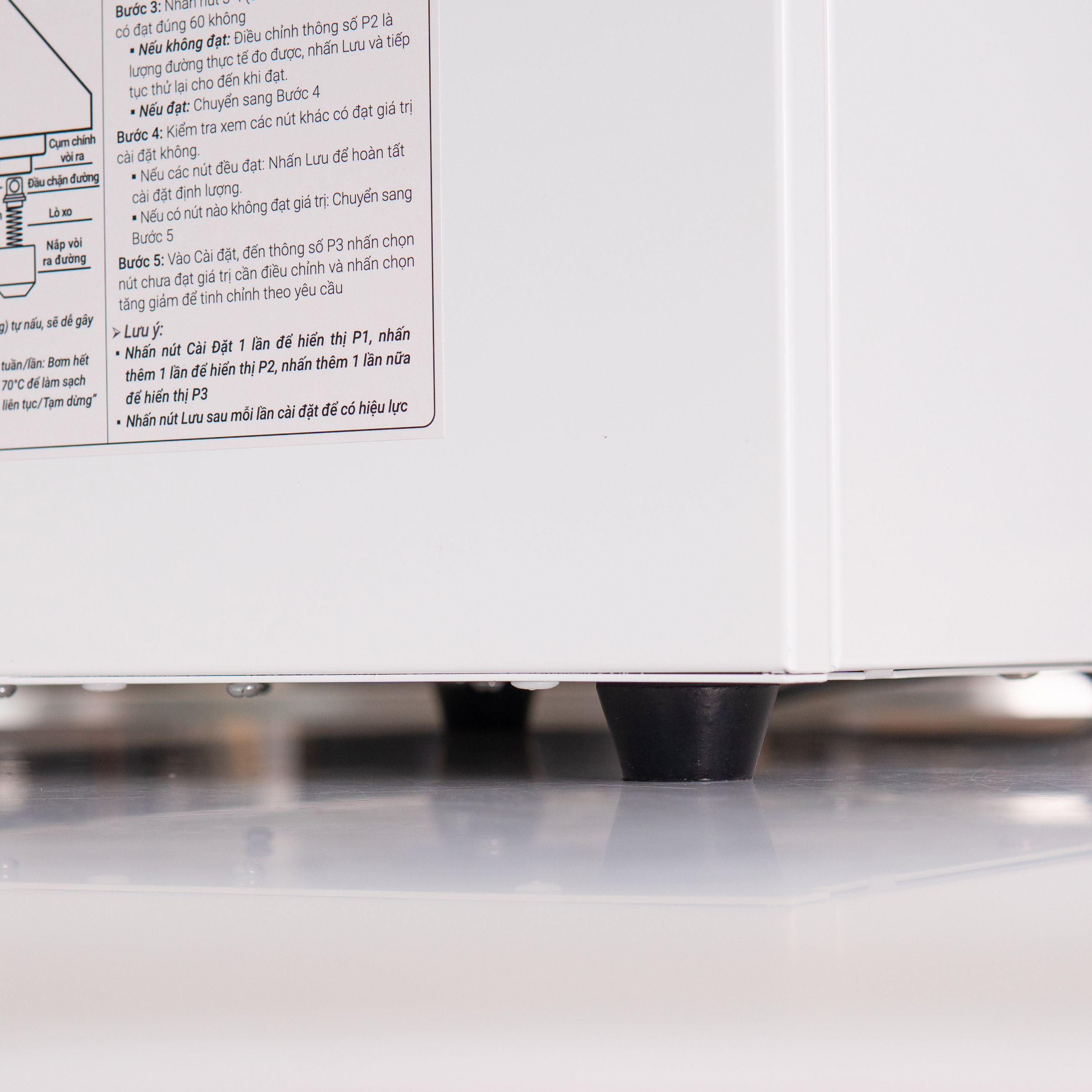 Máy đo định lượng đường sữa hai ngăn Unibar UBS-26 - ảnh 11 Máy đo định lượng đường sữa hai ngăn Unibar UBS-26 - ảnh 11