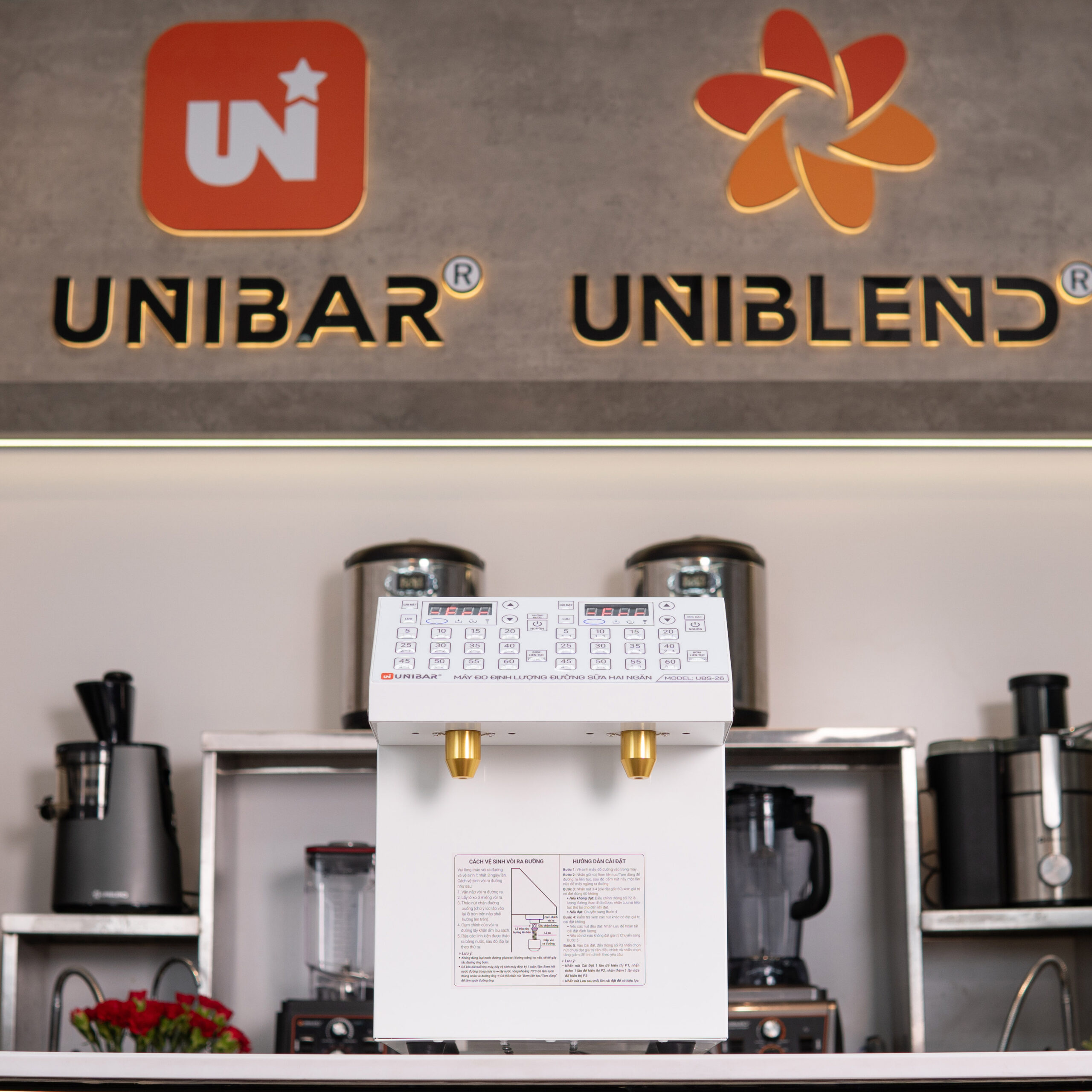 Máy đo định lượng đường sữa hai ngăn Unibar UBS-26 - ảnh 3