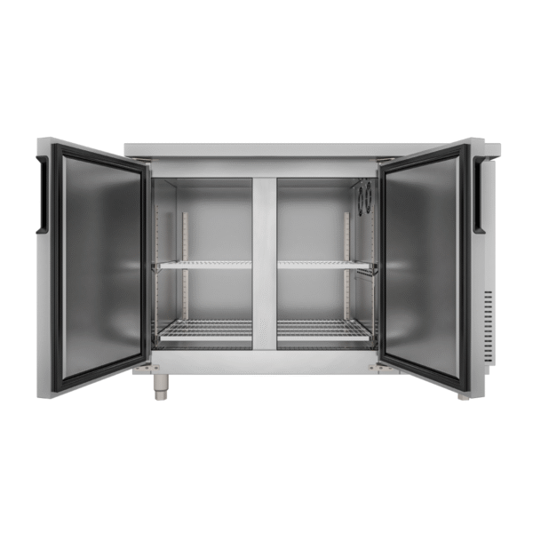 TỦ BÀN MÁT QUẠT GIÓ UNIBAR 2 CÁNH MỞ INOX 1200X600X850 UB-2MI1260 - ảnh 04
