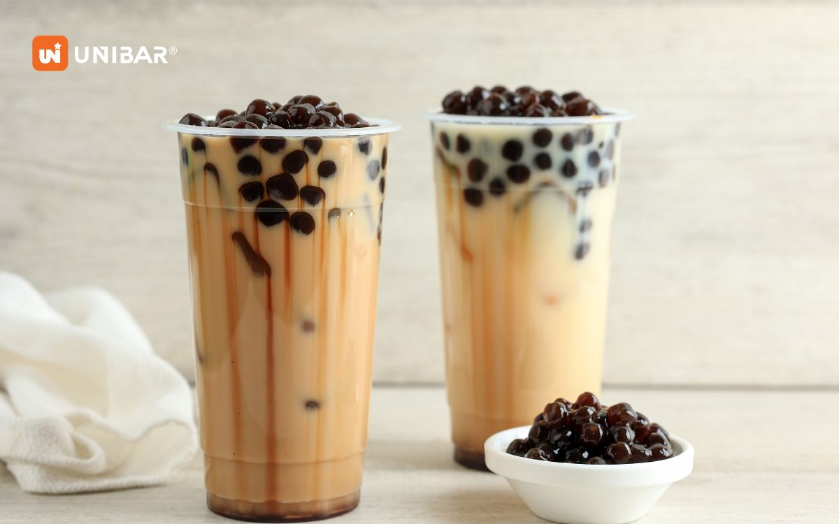 Với những quán đông khách, có thể sẽ cần phải nấu 5-7kg trân châu khô trong ngày