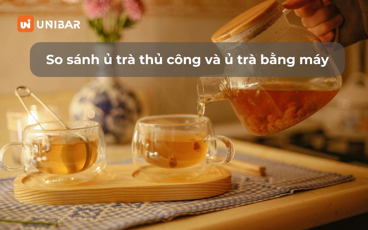 So sánh ủ trà thủ công và ủ trà bằng máy. Ưu nhược điểm của 2 hình thức này