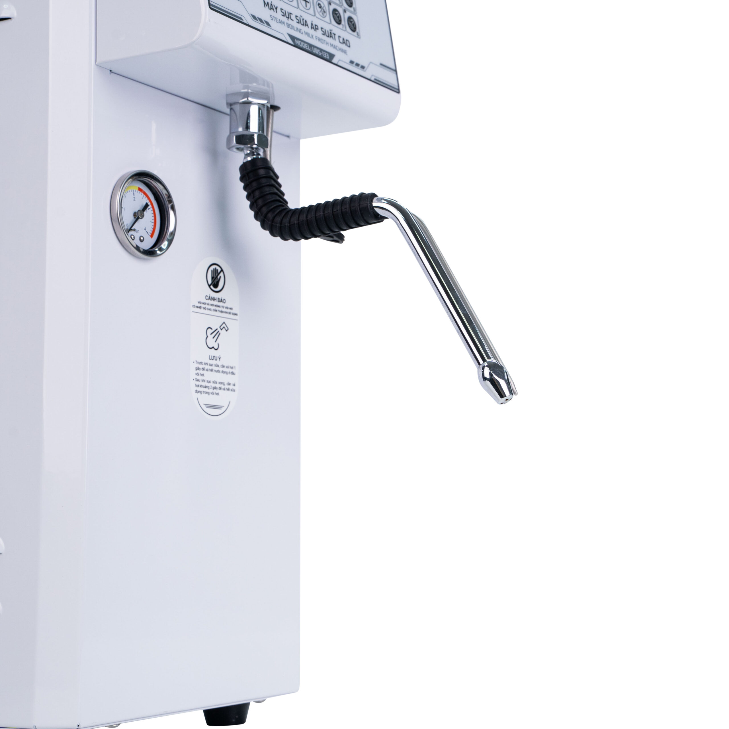 Máy sục sữa áp suất cao Unibar UBS-133 - nền trắng - 09 Máy sục sữa áp suất cao Unibar UBS-133 - nền trắng - 09