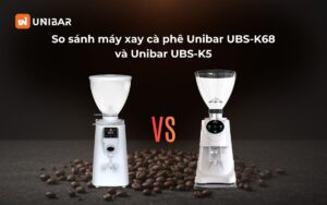 So sánh máy xay cà phê Unibar UBS-K68 và Unibar UBS-K5