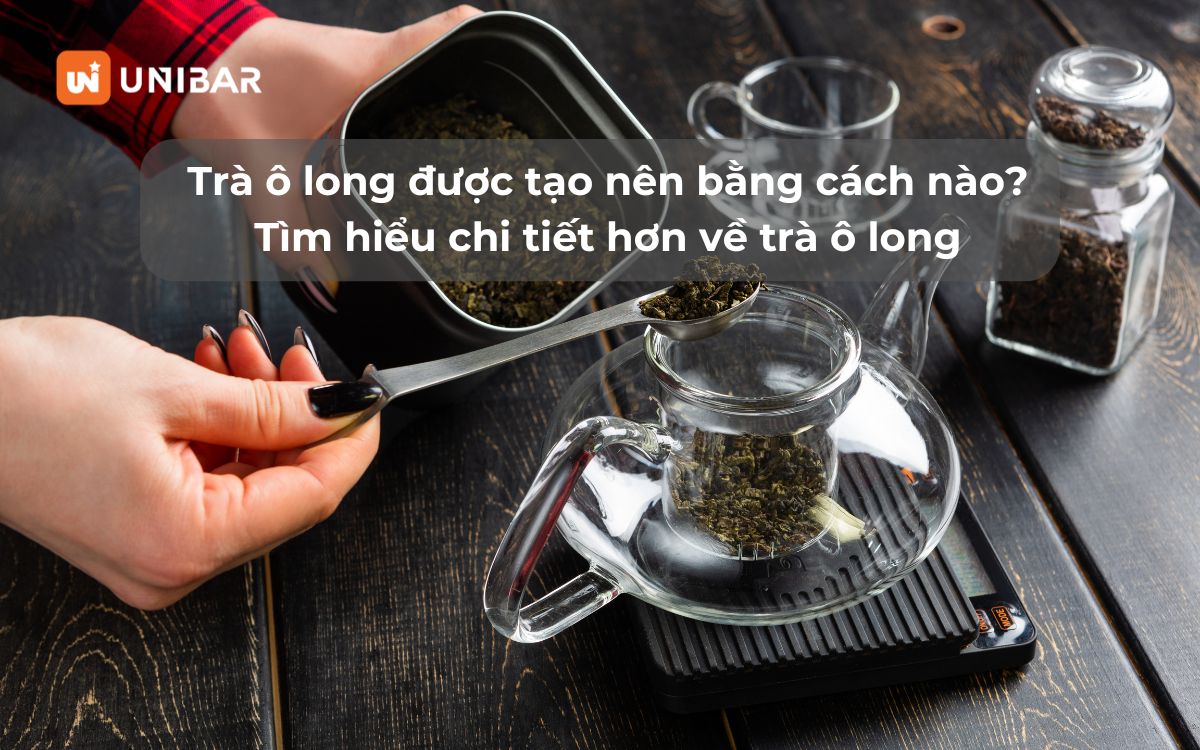 Trà ô long được tạo nên bằng cách nào? Tìm hiểu chi tiết hơn về trà ô long - loại trà đang vô cùng được ưa chuộng trong pha chế
