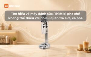 Tìm hiểu về máy đánh sữa - thiết bị pha chế không thể thiếu với nhiều quán trà sữa, cà phê